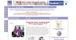 Desktop Screenshot of newageuniverse.com